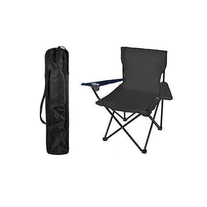 Image de Chaise de plage portable pliante polyvalente à usage général, couleurs aleatoires - Unbranded