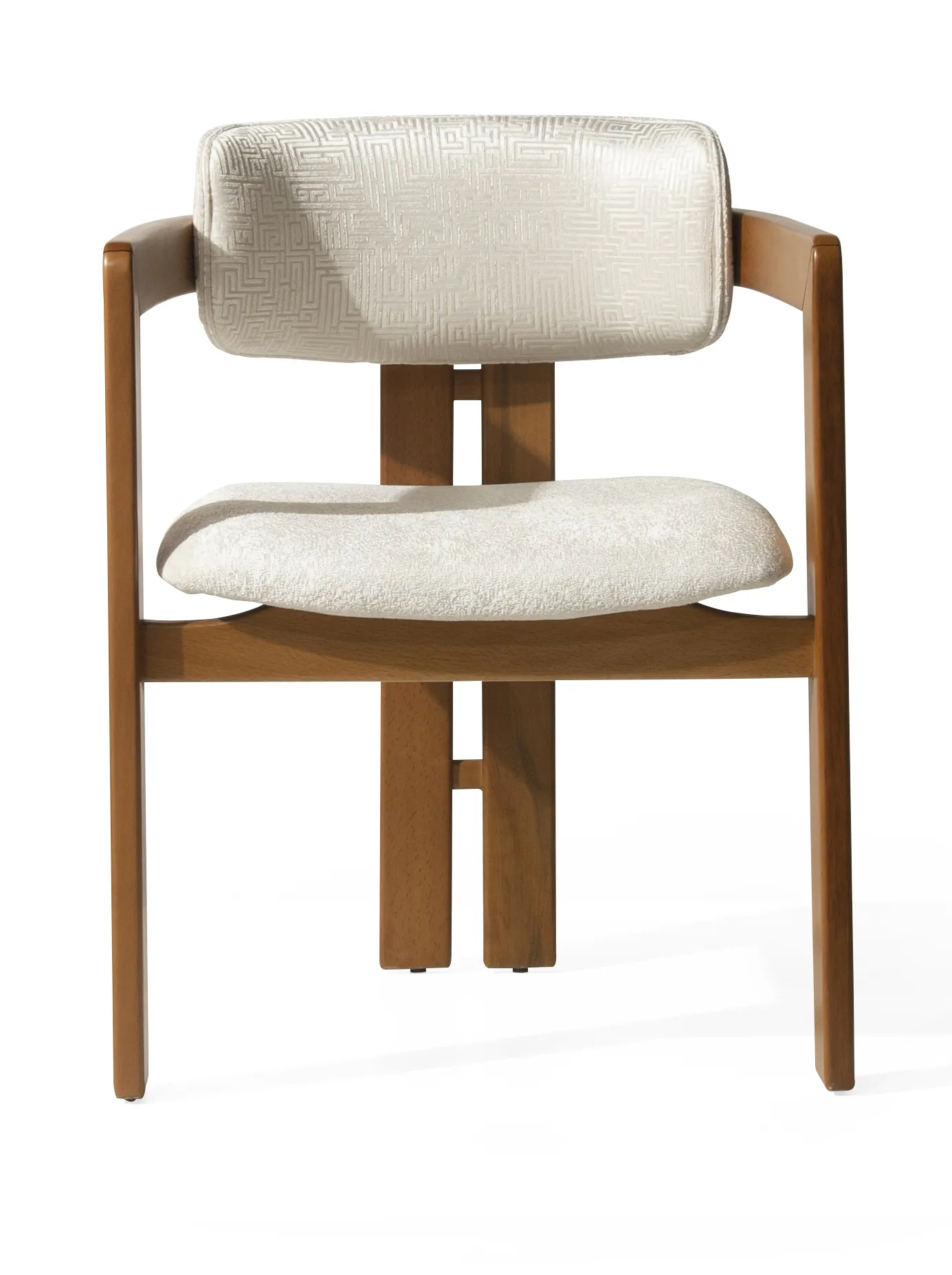 Image de Chaise de Salle à Manger Boucle Curvée - Unbranded