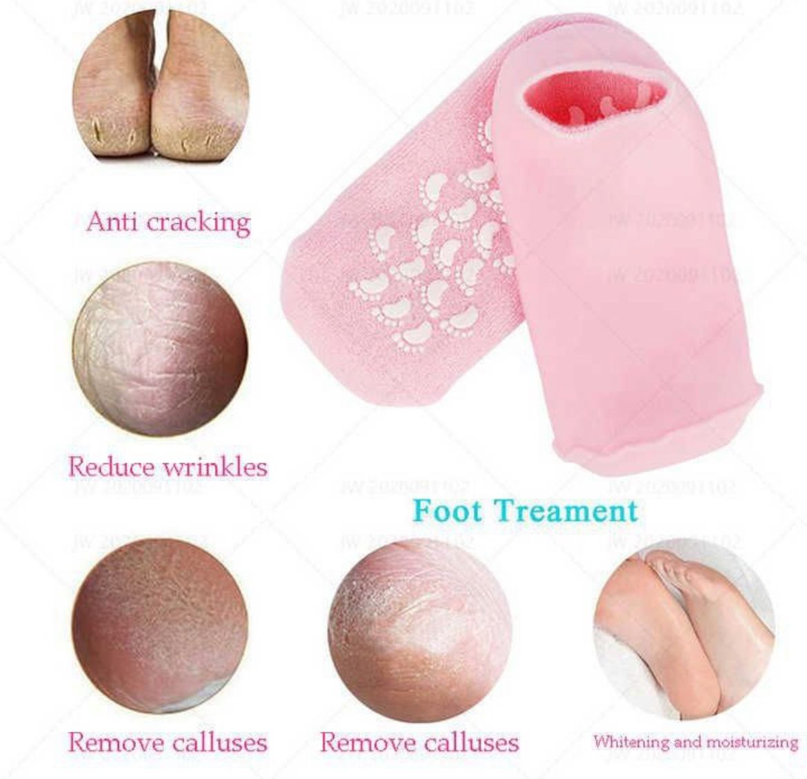 Chaussettes en Gel de Silicone