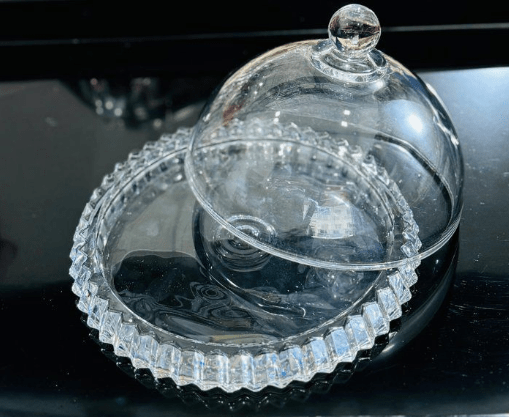 Image de Cloche Présentoir à Gâteau, Support à Gâteau, Plat à Gâteaux sur Pied, - Unbranded