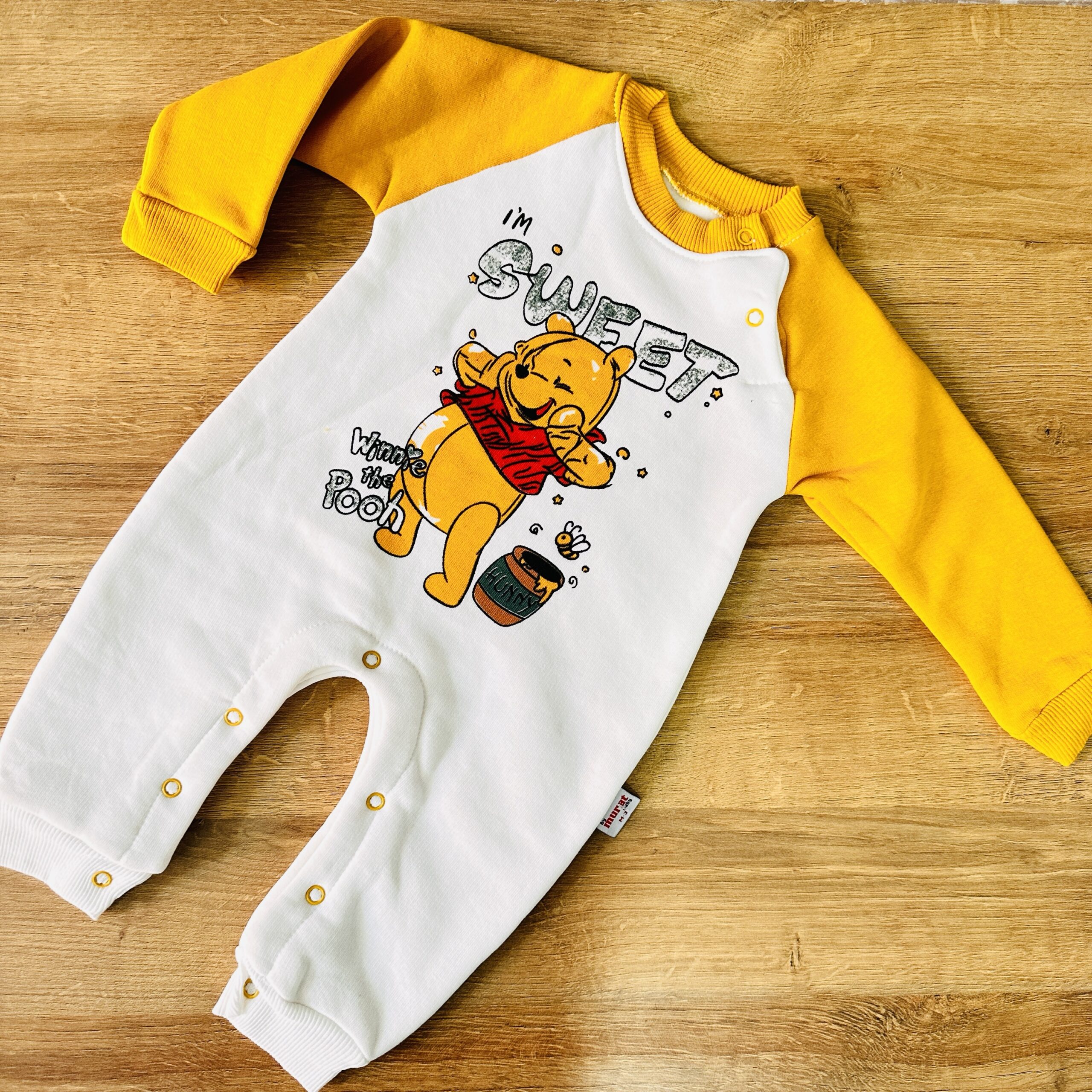 Image de Combinaison demie saison Welsoft winnie - 0-3 Mois - Unbranded