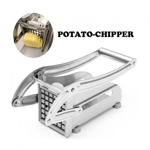 Image de Coupe-Frites Manuel en Inox - Unbranded