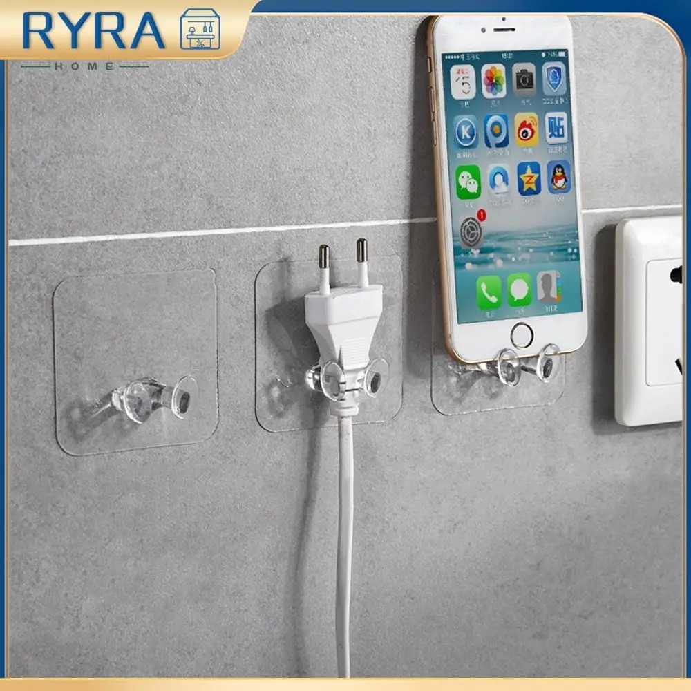 Image de Crochet de Rangement 10 pièces - Support Pratique pour Organiser - Unbranded