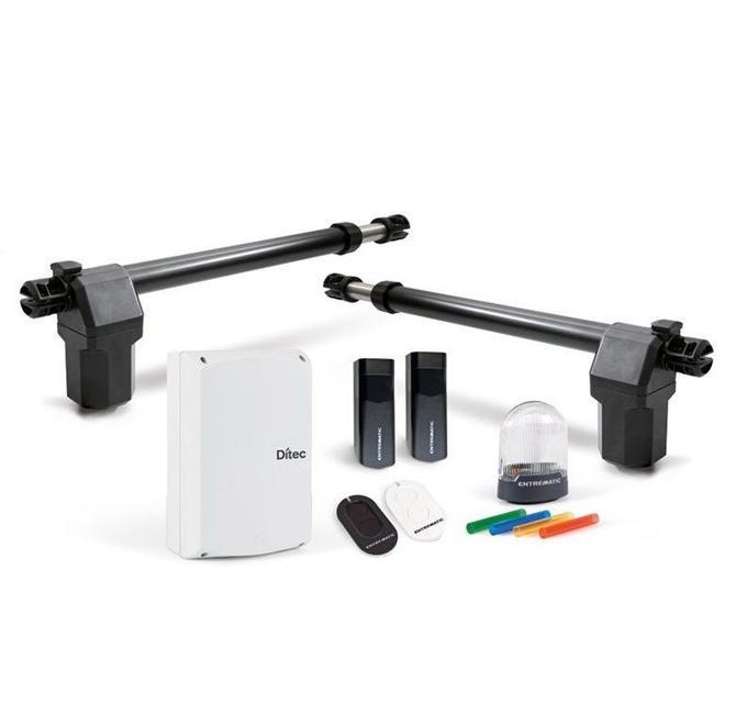 Image de Ditec PWR TS 35 - Opérateur Télescopique pour Portails Battants - Unbranded