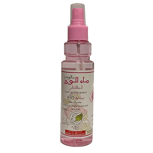 Eau de Rose Distillée 180 ml : Beauté Naturelle pour une Peau Éclatante