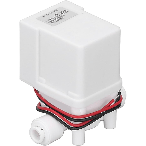 Image de Électrovanne de purificateur d'eau CNKB DC24V RO à connexion rapide avec limite de débit de 300 cc et électrovanne de rinçage automatique de 18 secondes - Unbranded