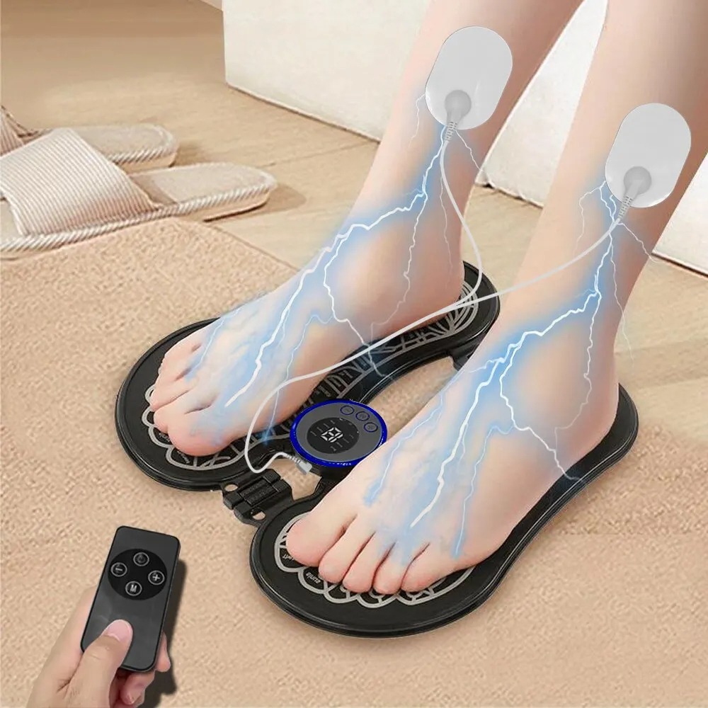Image de EMS-Coussin : Appareil de massage pour pieds avec technologie EMS - Unbranded