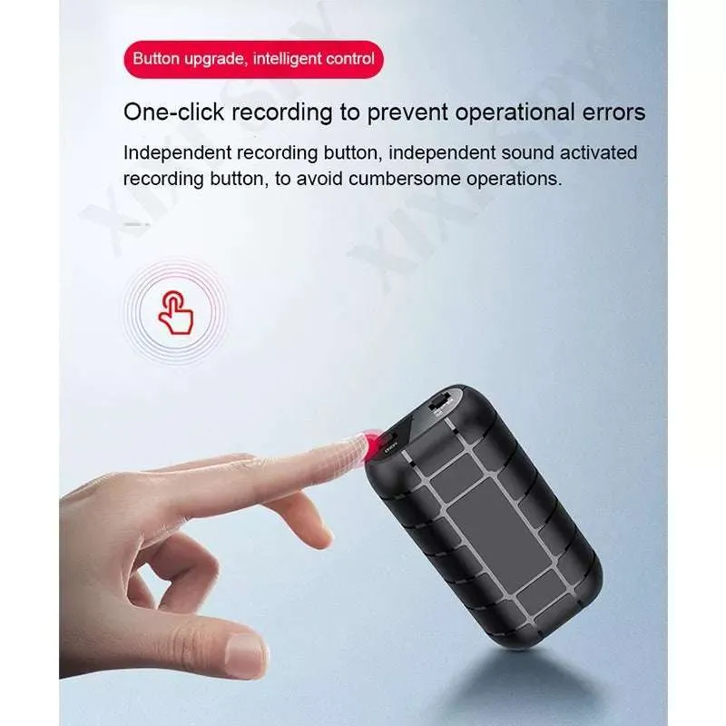 Image de Enregistreur vocal numérique professionnel magnétique 500 heures - Unbranded