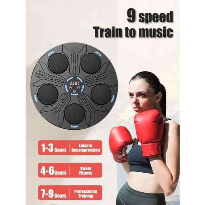 Image de Équipement d'entraînement de boxe - Machine de Punching Musicale pour la Maison - Unbranded