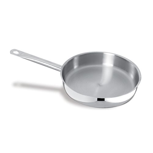 Image de Express Poêle En Inox 18/10 + Triple Fond Diamètre 24 - Unbranded