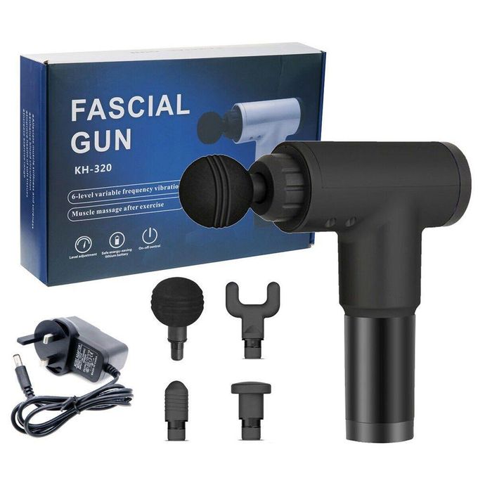 Image de Facial PISTOLET Noir DE MASSAGE - massage de muscle facial noir - Unbranded