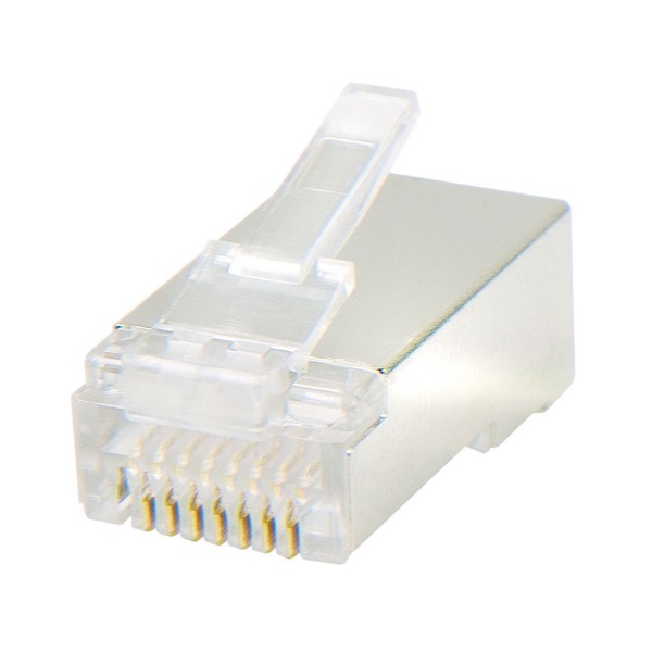 Image de FICHE RÉSEAU RJ45 CAT6 100 pièce - Unbranded
