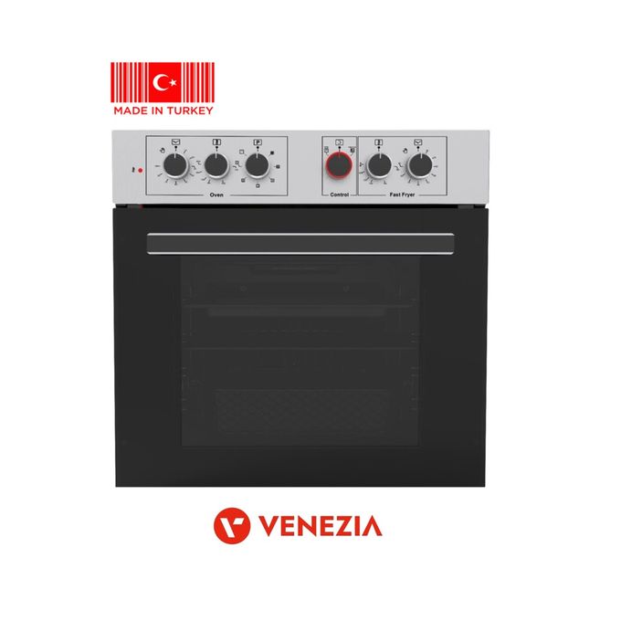 Image de Four a airfrayer encastrable électrique en inox - Friteuse rapide turbo ventilée - Unbranded