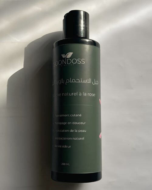 Image de Gel douche naturel à la rose (200ML)