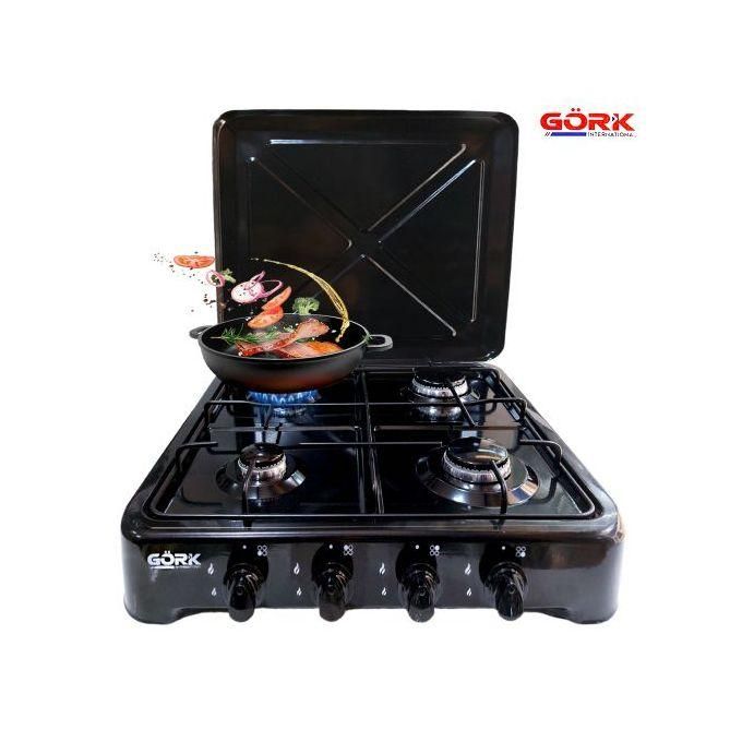 Image de Gork Réchaud à gaz 4 brûleurs - Plaque de cuisson à gaz 4 Feux - 49*49cm - Turkey - Unbranded