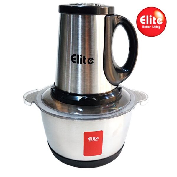 Image de Hachoir électrique avec bol en inox - ELITE - Unbranded