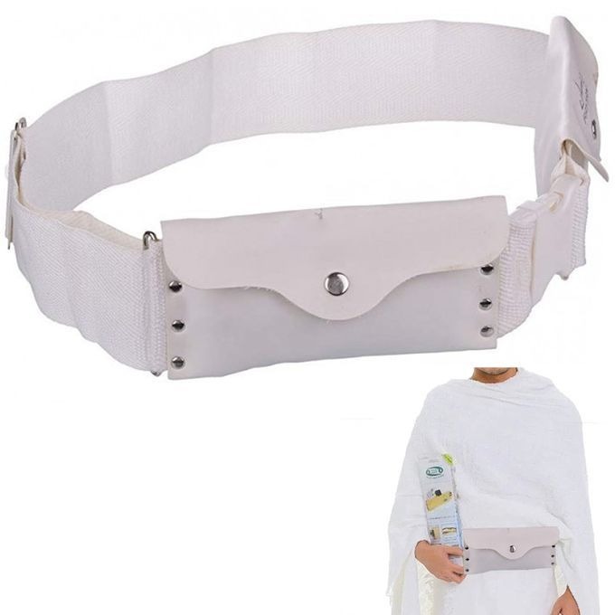 Image de Jabador Maroc Ceinture Pour Hajj et Umrah réglable avec double paquet, Hizam Al Ihram - Unbranded