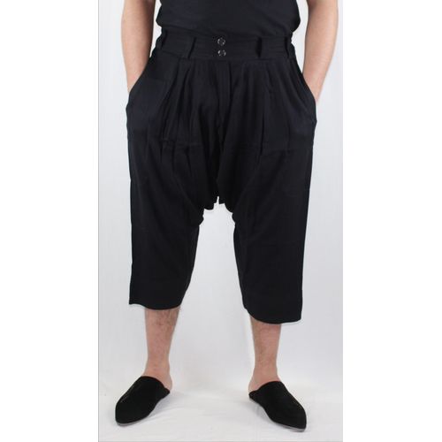 Jabador Maroc Pantalon kandrissi DISERT -noir