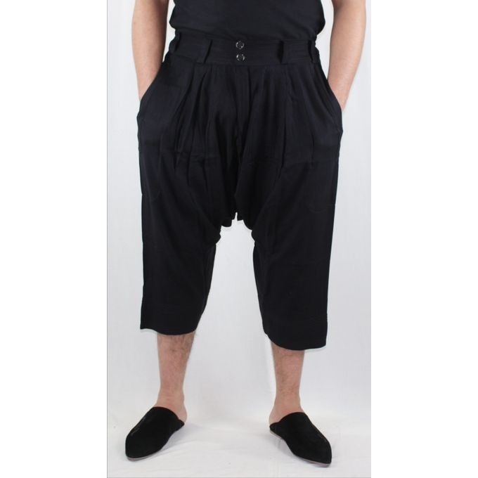 Jabador Maroc Pantalon kandrissi DISERT - Noir