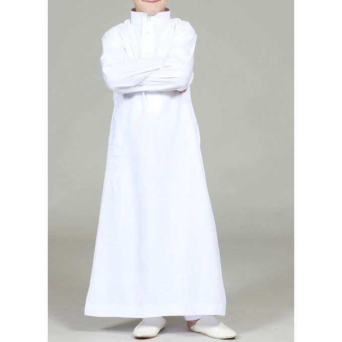Jabador Maroc Qamis Garçon - Blanc