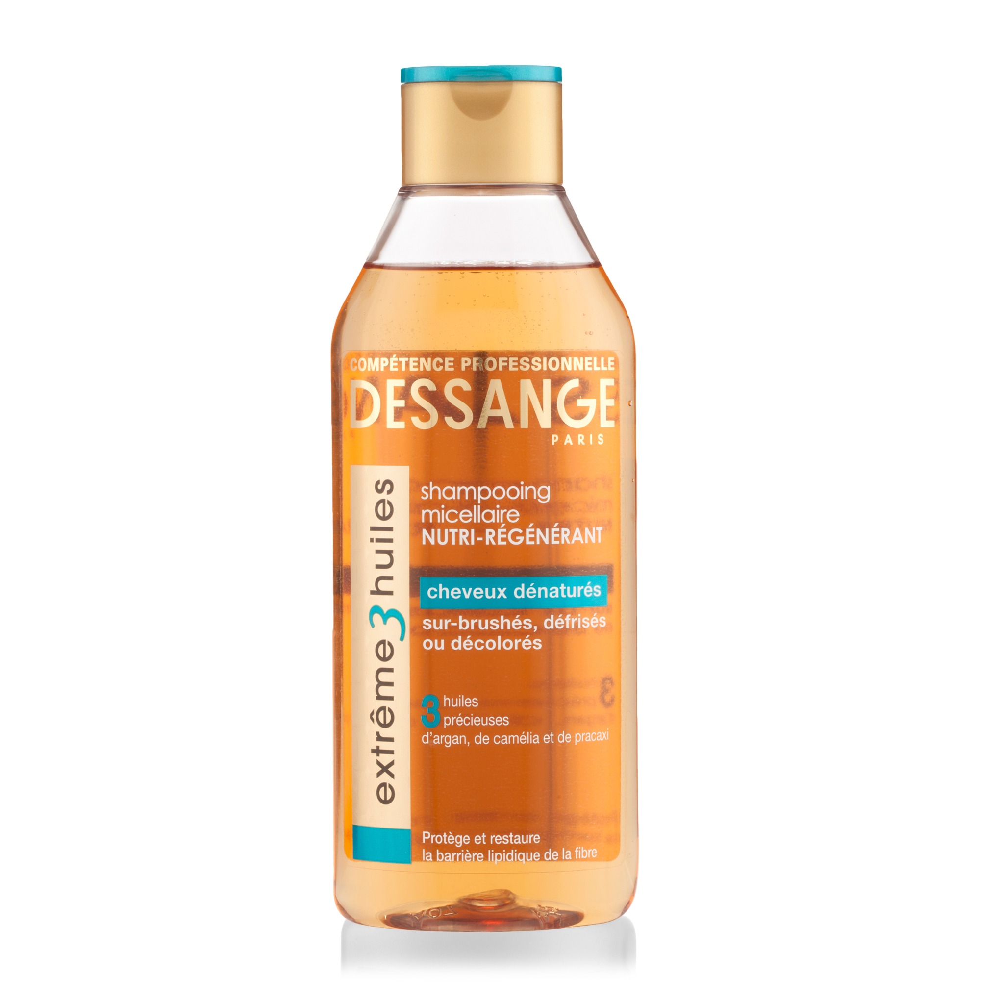 Image de Jacques Dessange – Shampooing Extrême 3 Huiles pour cheveux dénaturés – 250 ml - Unbranded