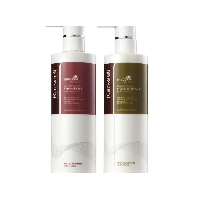 Image de Karseell Pack Shampooing 500ml + conditionneur 500ml à l'huile d'argan bio - Unbranded