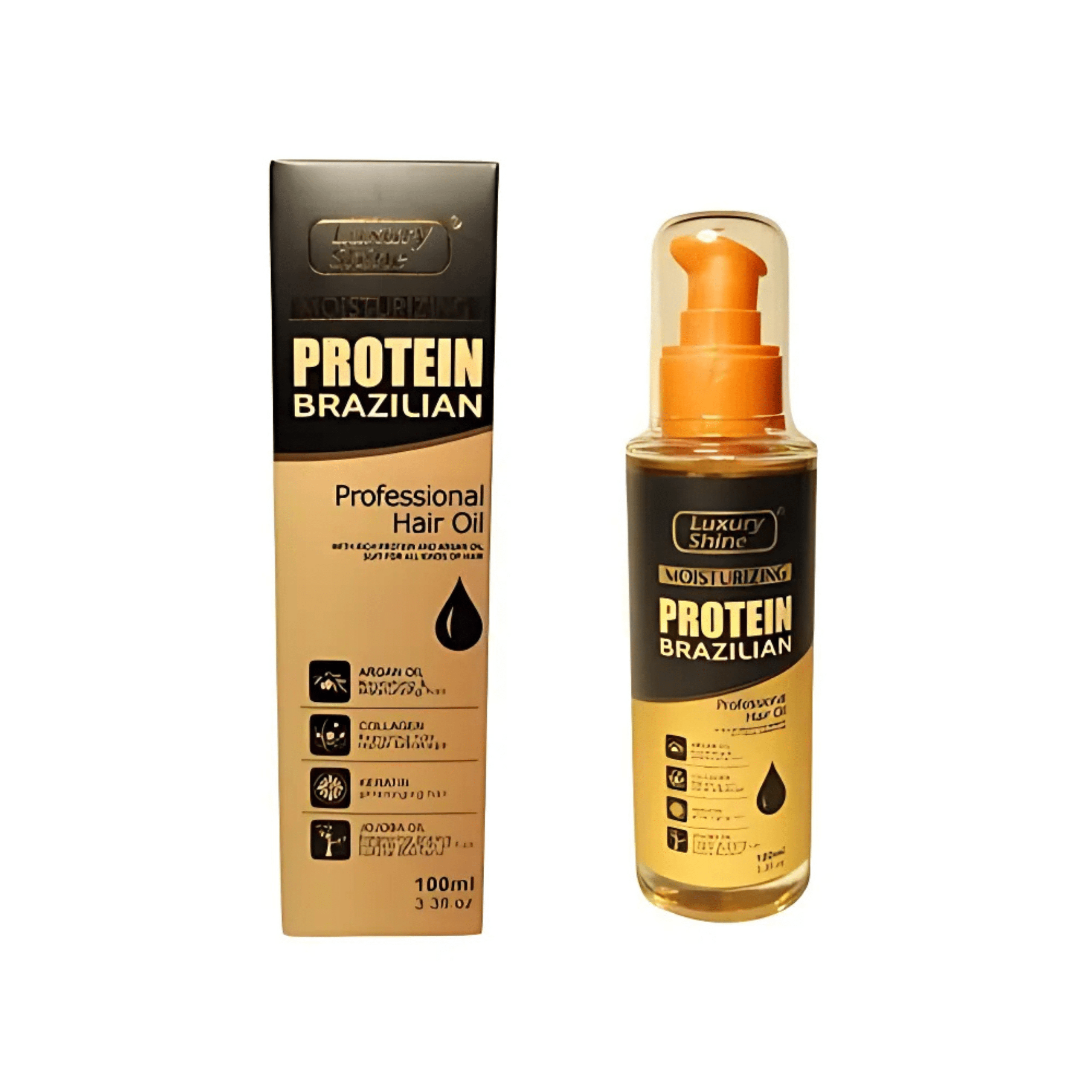 Image de Keratin Queen Brazilian Protein Strength – Huile Capillaire - Unbranded