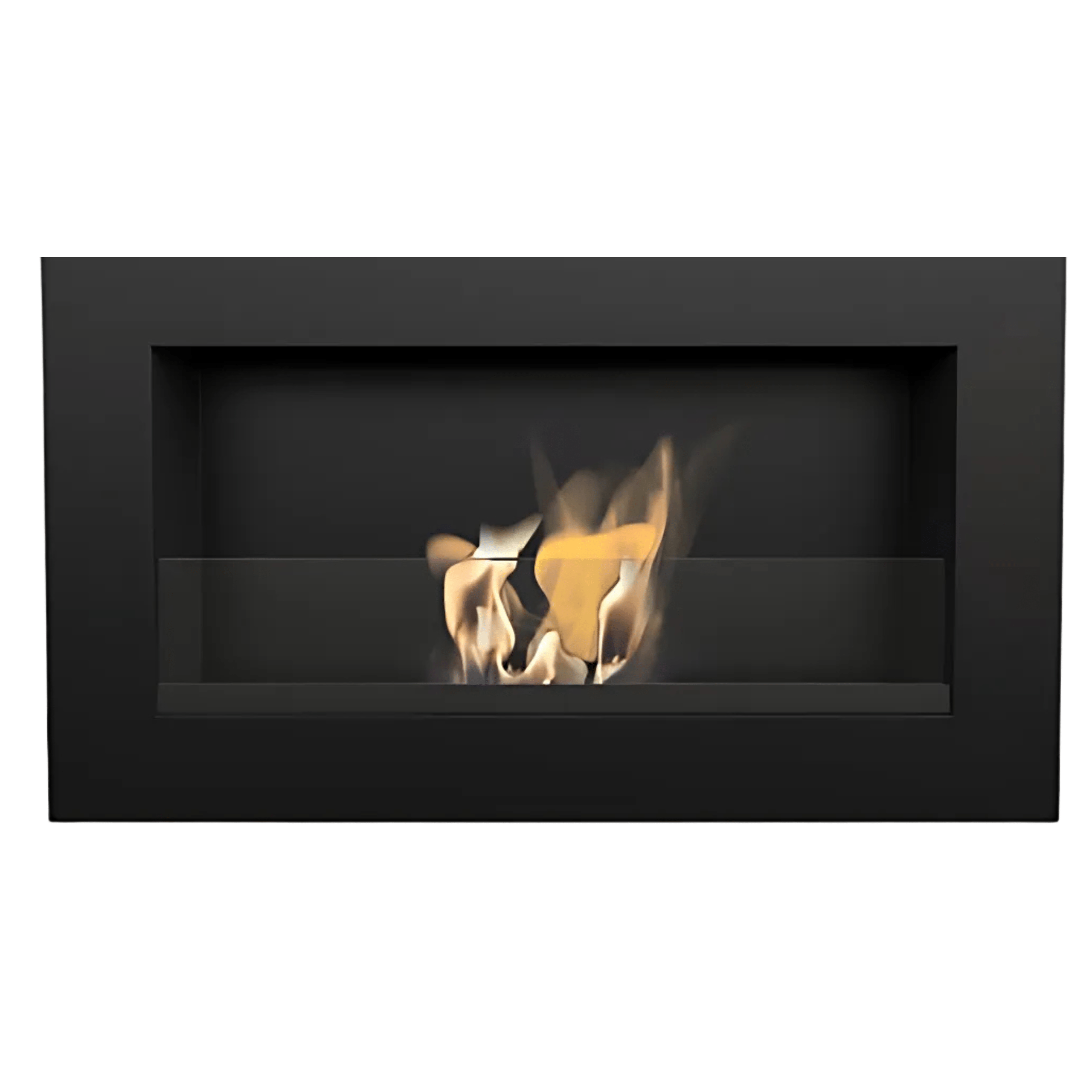 Image de kratki golf cheminée Bio- sfeerhaard avec plaque de verre "1m" - Unbranded