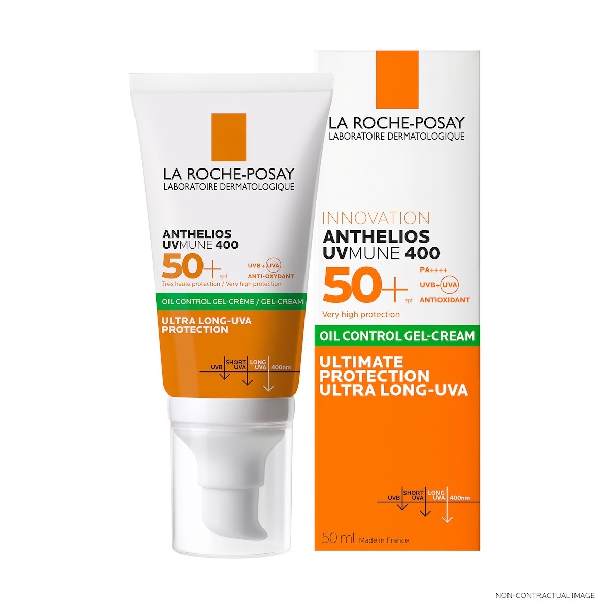 Image de La Roche Posay Anthelios XL gel-crème SPF50+ pour peau sensible et allergique au soleil - Unbranded
