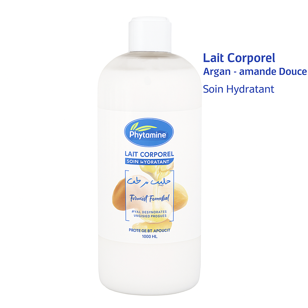 Image de Lait Corporel Hydratant – Argan, Amande Douce &amp; Avocat - Unbranded