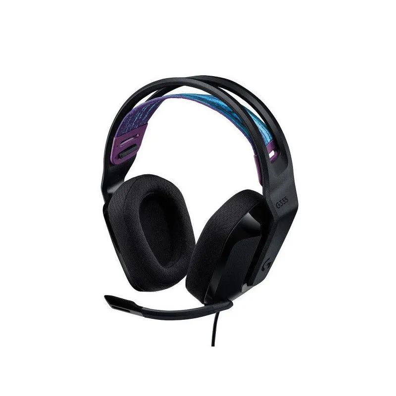 Image de Logitech G335 Casque Gamer Filaire (Noir) - Confort Optimal et Son Clair - Unbranded