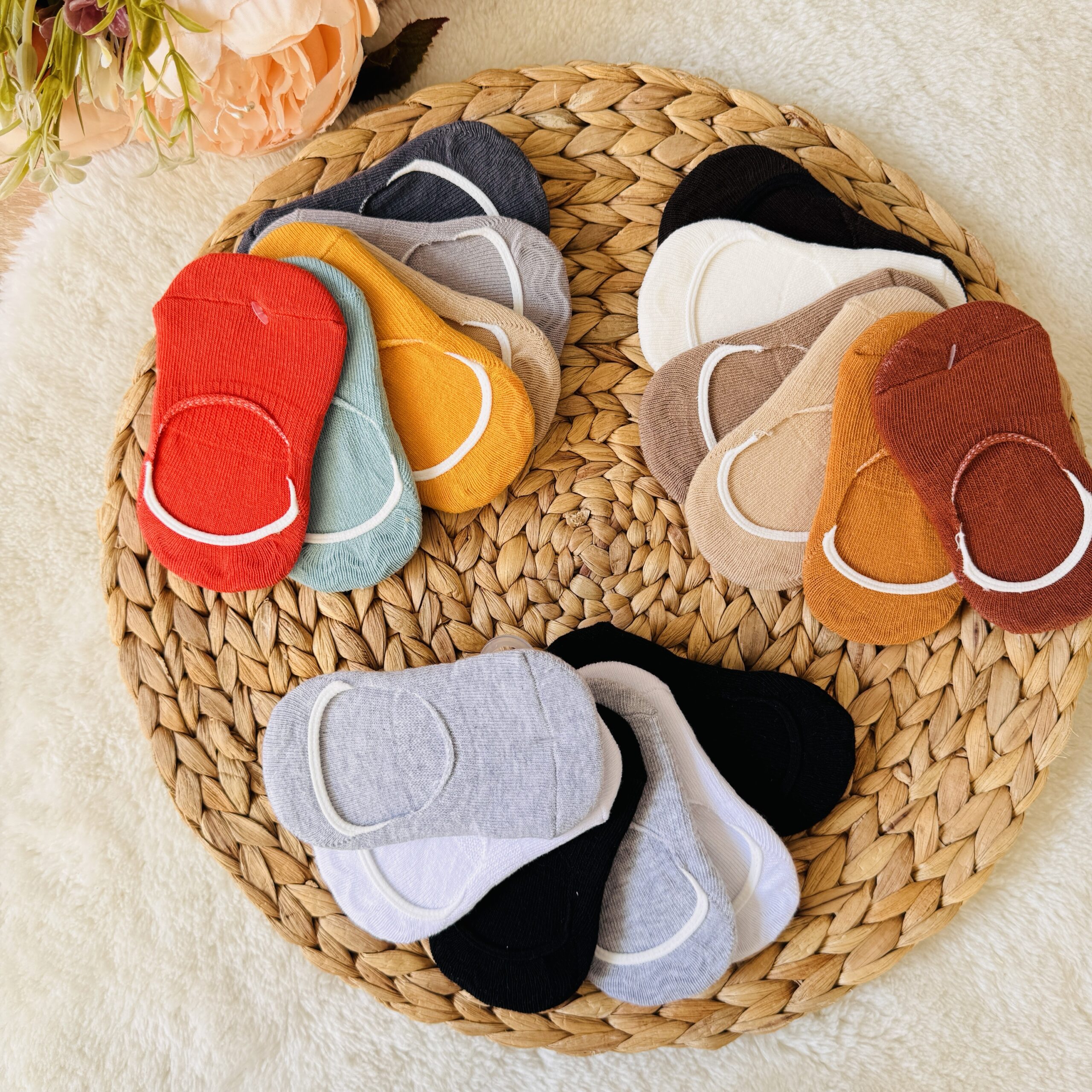 Image de Lot de 6 paires chaussettes bébé coton organique - Unbranded