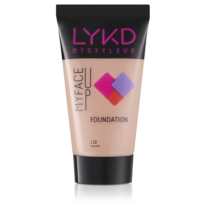 Image de LYKD Matte Foundation 118 Natural - Unbranded