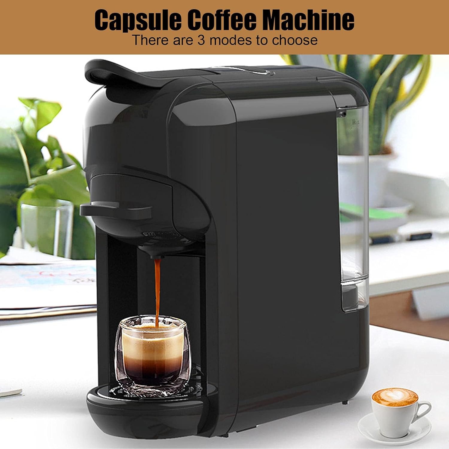 Image de Machine à Café 3 en 1 – Espresso, Nespresso et Dolce Gusto - Unbranded