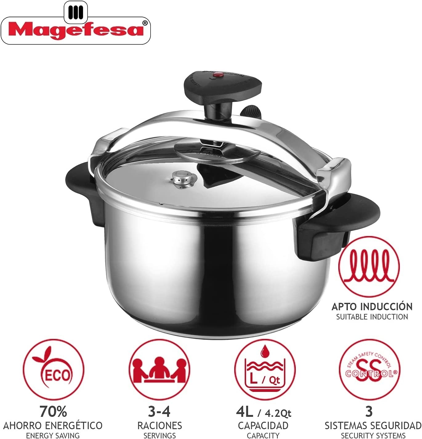 MAGEFESA COCOTTE CLASSIQUE INOX STAR6L