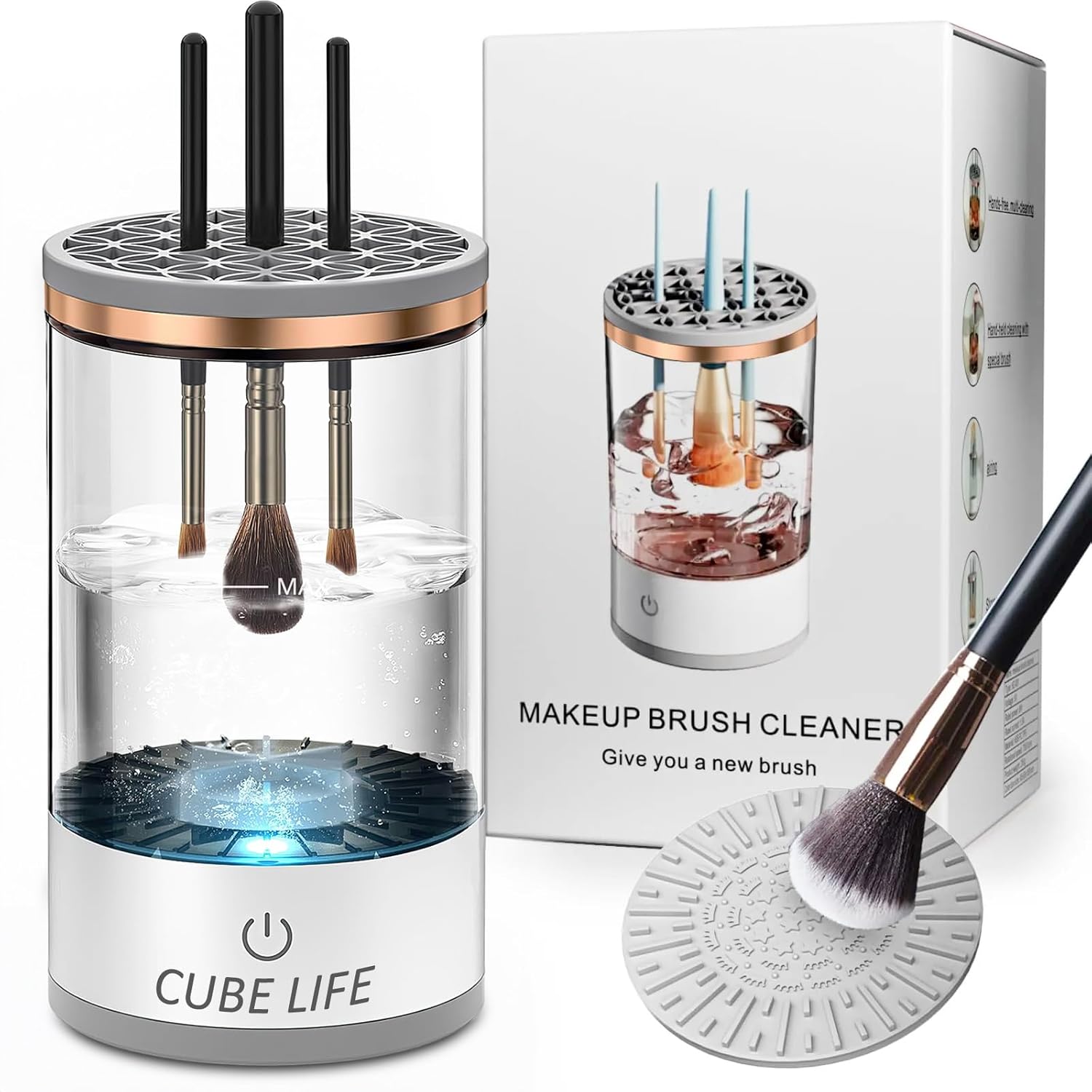 Image de makeup brush منظيف فرش المكياج - Unbranded