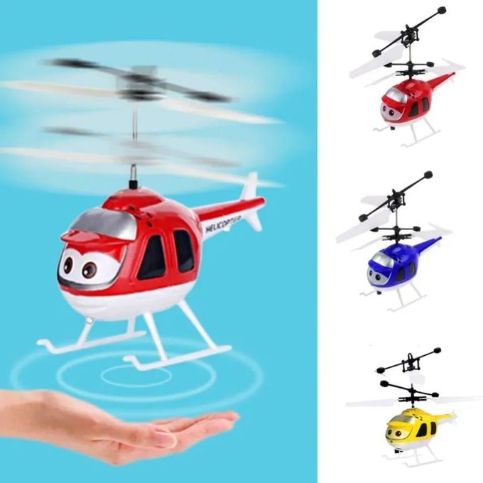 Mini Jouet Volant Hélicoptère Rechargeable USB pour Adultes Enfants