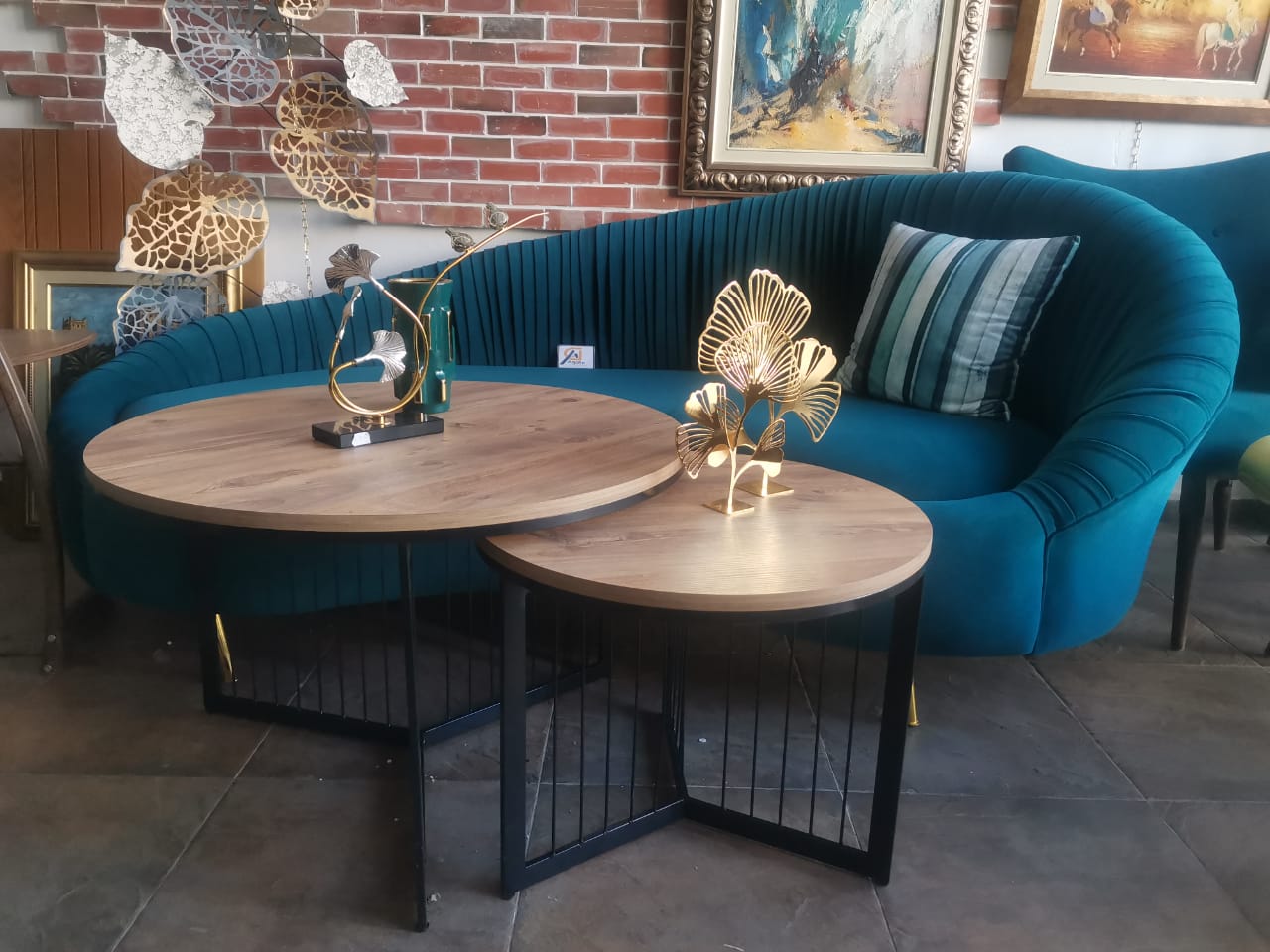 Mobilier de salon à domicile Canapé d′amour en velours vert moderne de luxe pour location d′événements de mariage et de fête 2 places pour fête