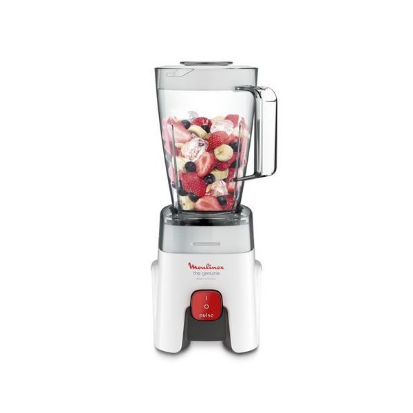 Image de Moulinex Blender Genuine LM241B25 - 500W, 1 vitesse + pulse, Bol 1,75L et 1 accessoire - Unbranded