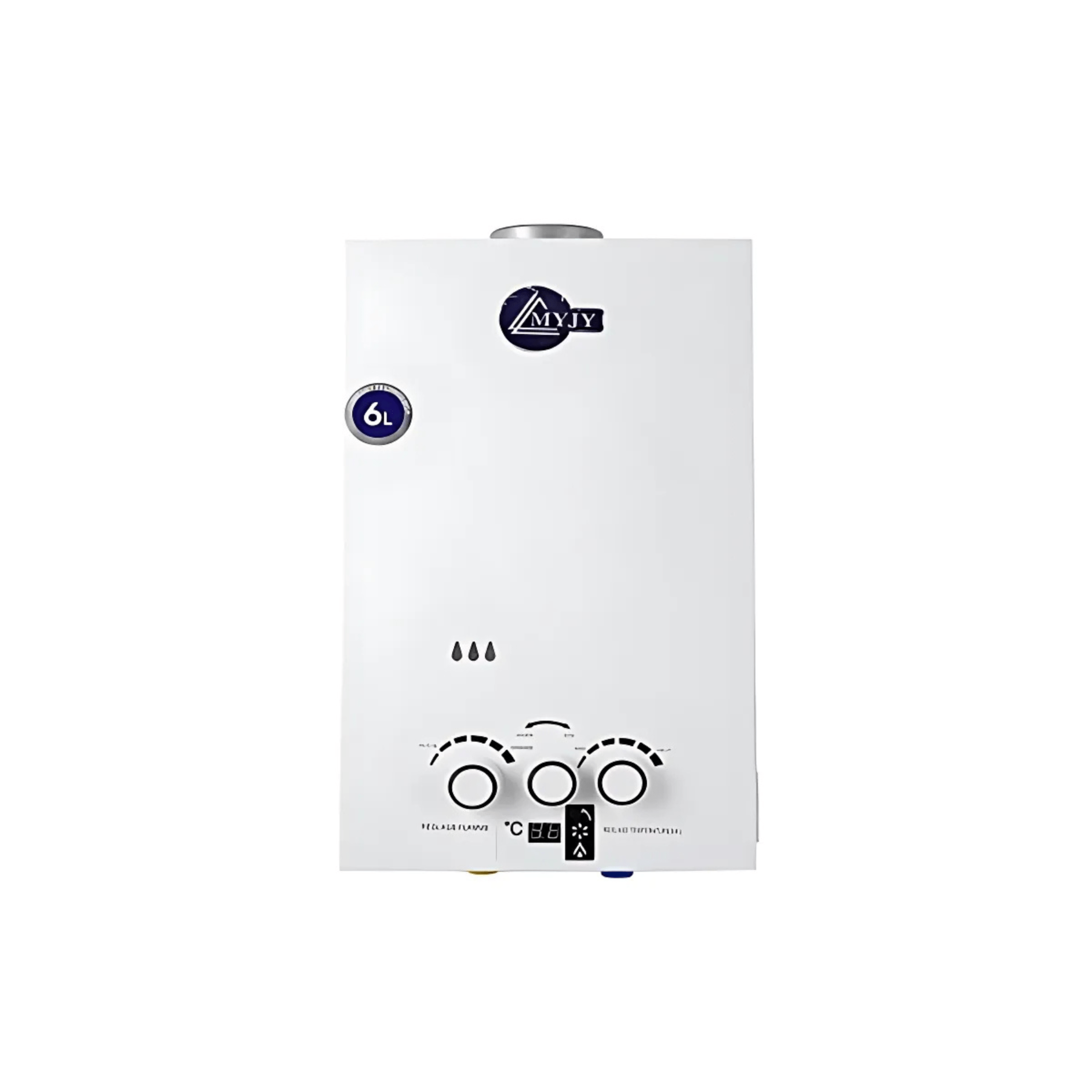 Image de Myjy Chauffe-eau à gaz 6L - Unbranded