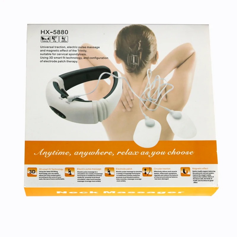 Image de Neck Massager - Appareil de massage électrique pour soulagement de la douleur - Unbranded