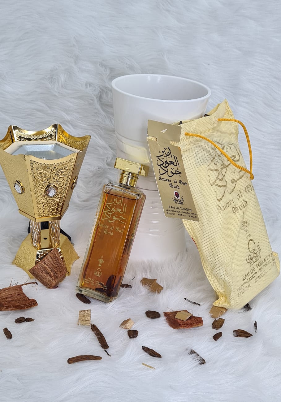 Image de Pack Ameer Al Oud Gold avec Mbikhra - Unbranded