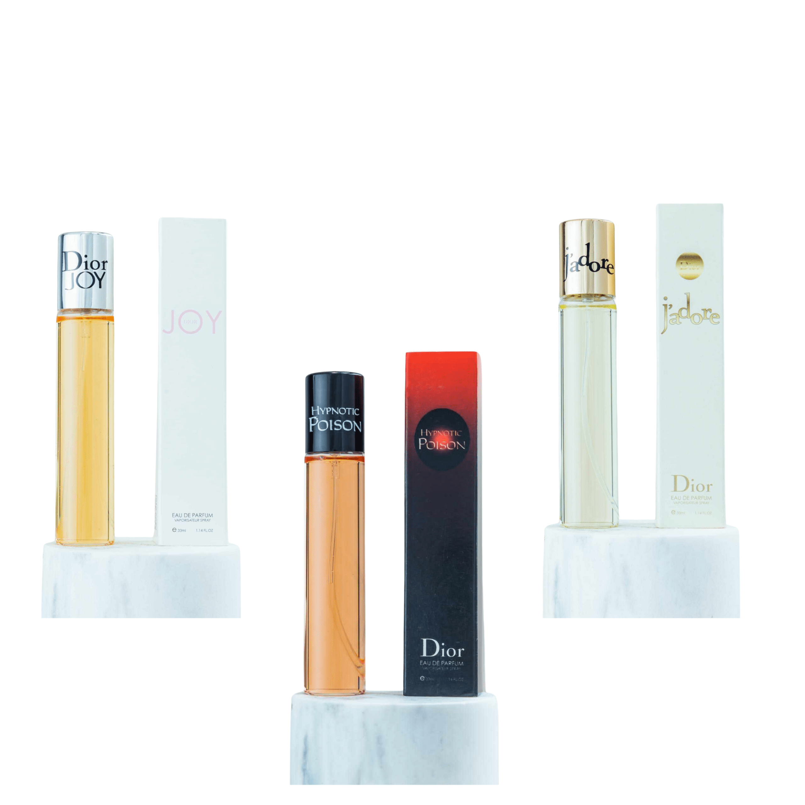 Image de Pack de Trois Parfums (33ml) - DIOR (Au choix) - Unbranded