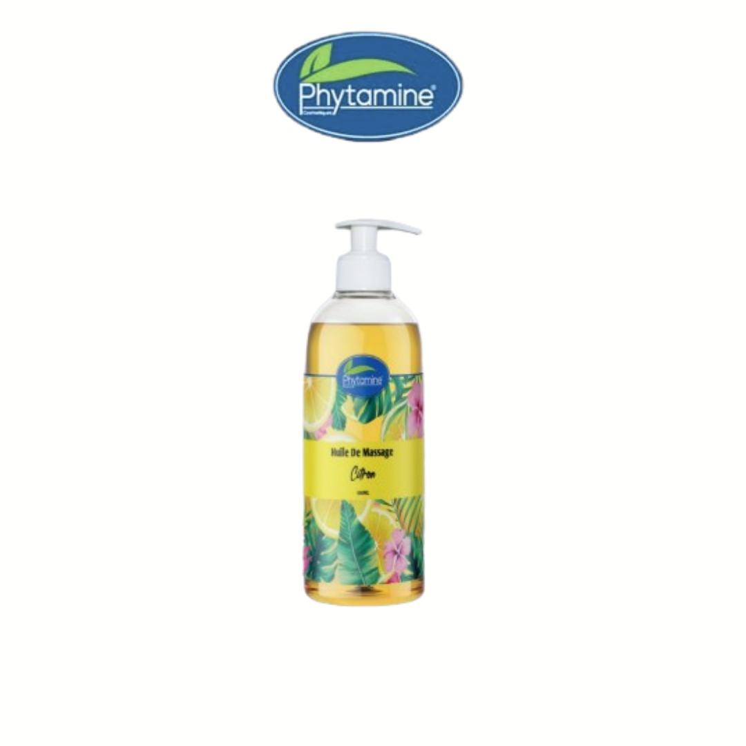 Image de Phytamine Huile de Massage au Citron – Paraffine 500ml - Unbranded