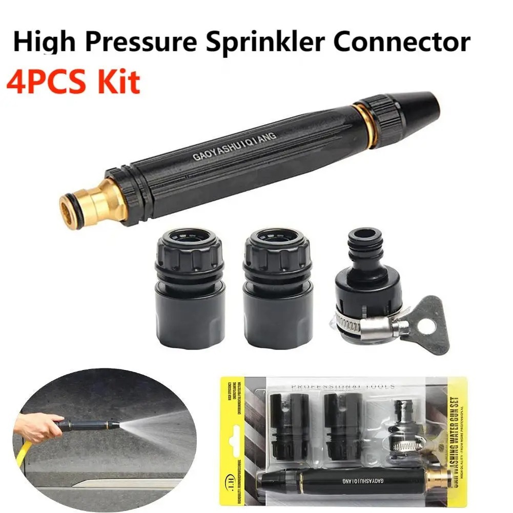 Image de Pistolet à Eau Haute Pression pour Jardin et Nettoyage - Unbranded