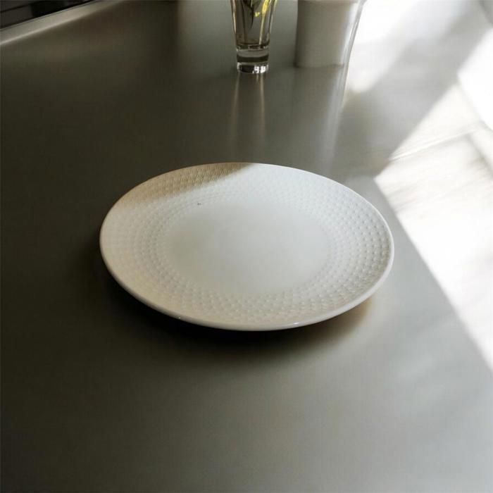 Image de Plat de service - MARQUE - 30cm - Porcelaine - Blanc - Compatible lave-vaisselle - Unbranded
