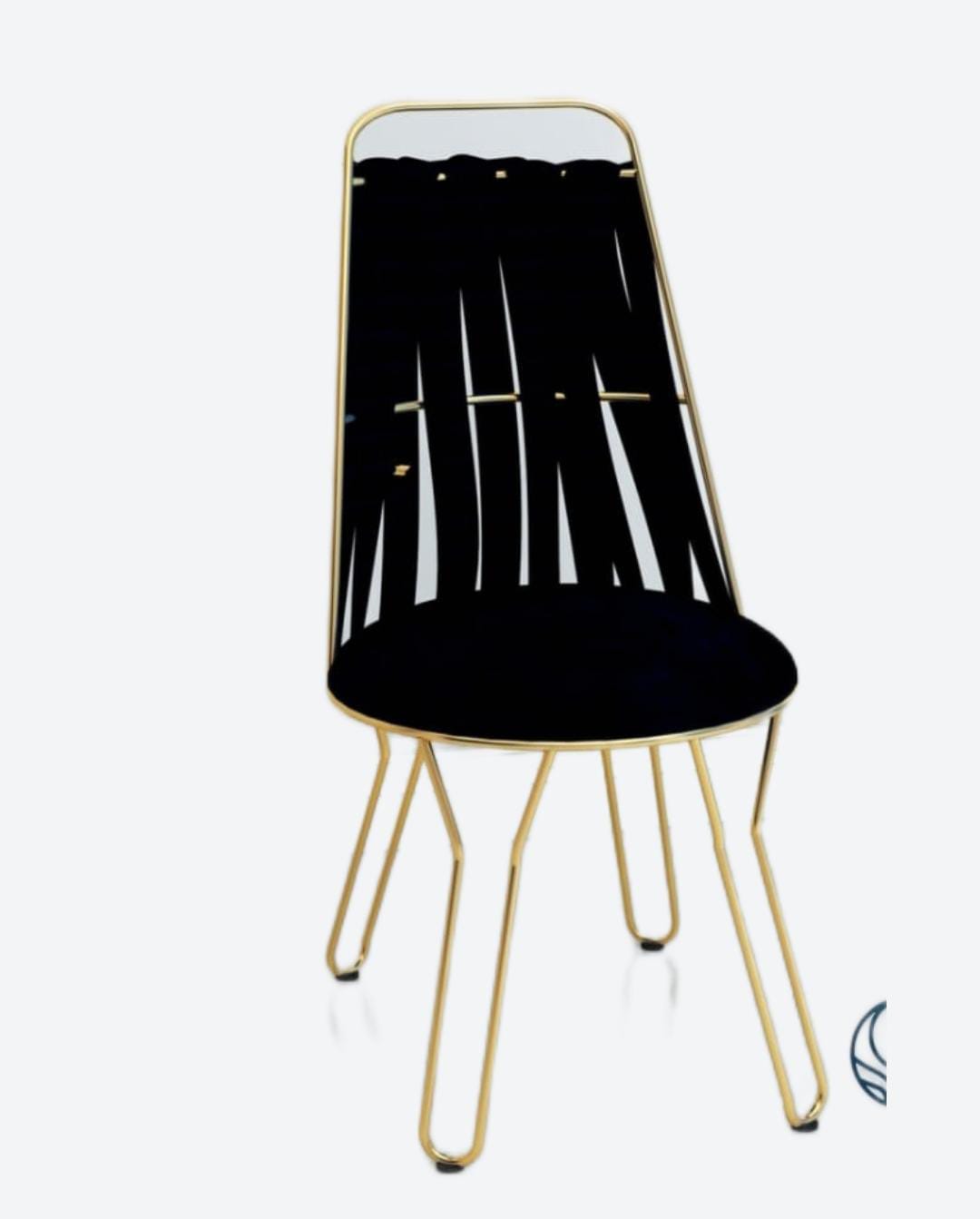 Image de Populaire Fashion mobilier acier inoxydable Haut arrière chaise de salle à manger extérieure En vente - Unbranded