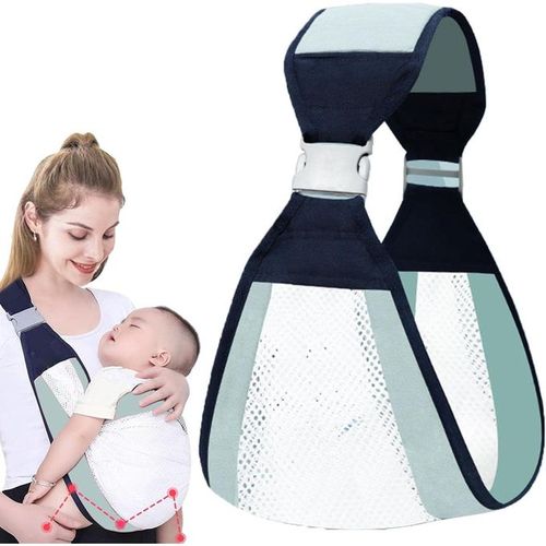 Image de Porte-Bébé Ergonomique Sangle Pour Bébé Réglable Écharpe De Portage Bébé Respirante - Unbranded