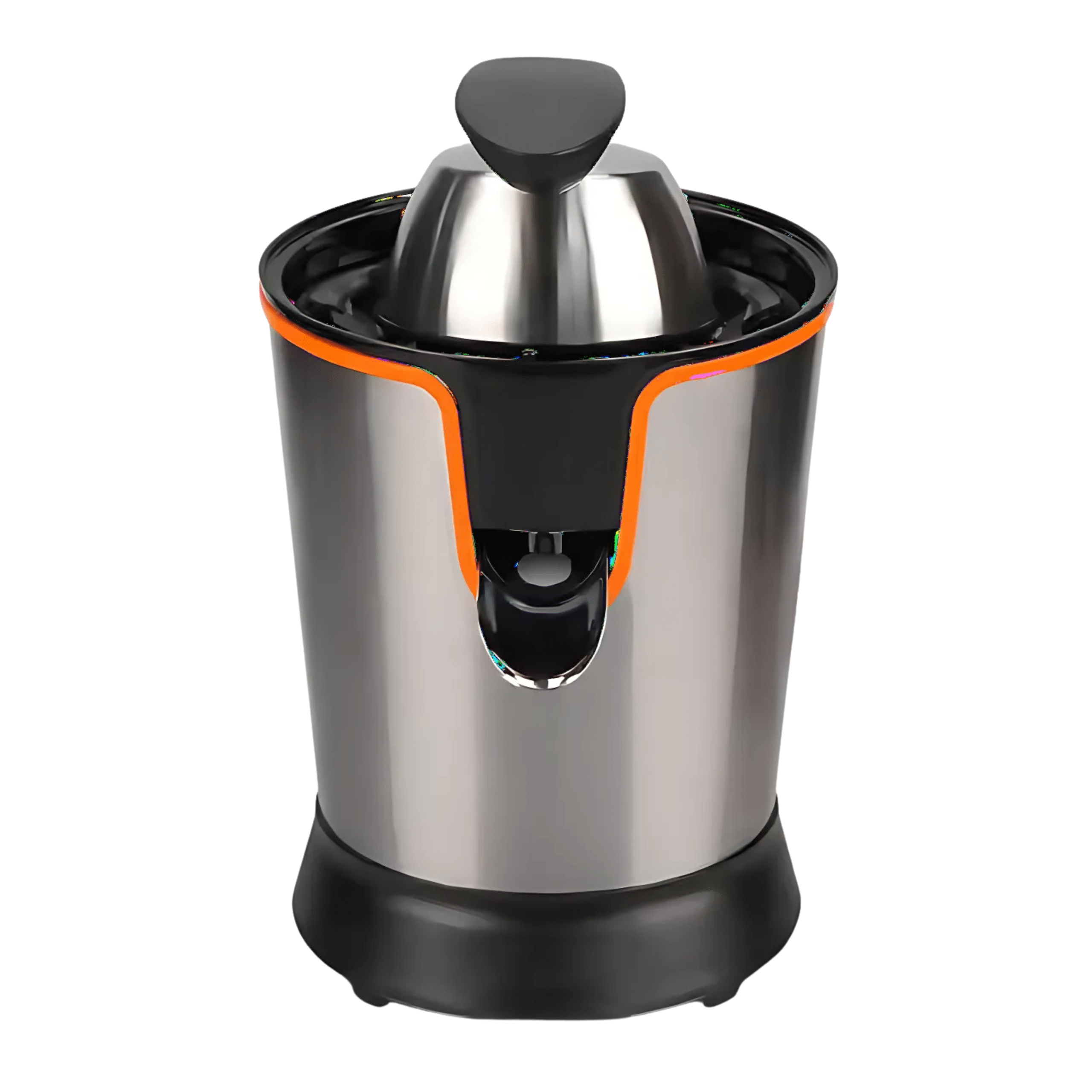 Image de Presse-agrumes Électrique SUZANDECO A Poignée Electric INOXYDABLE + 2 cônes Semi-Professionnel - Unbranded