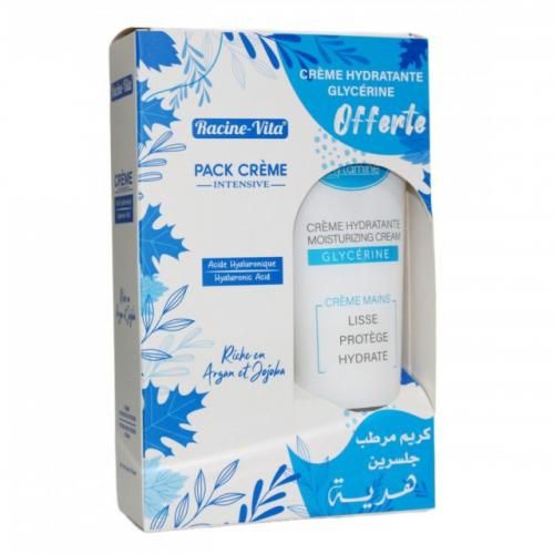 Image de RACINE VITA PACK CRÈME INTENSIVE HYDRATANTE 100 ML + CRÈME MAINS GLYCÉRINE 100 ML - Unbranded